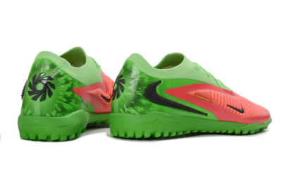 Nike Phantom 6 Elite Low TF Football Shoes - Green/Vibrant Pink/Neon Green