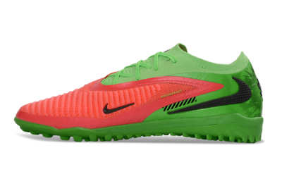 Nike Phantom 6 Elite Low TF Football Shoes - Green/Vibrant Pink/Neon Green