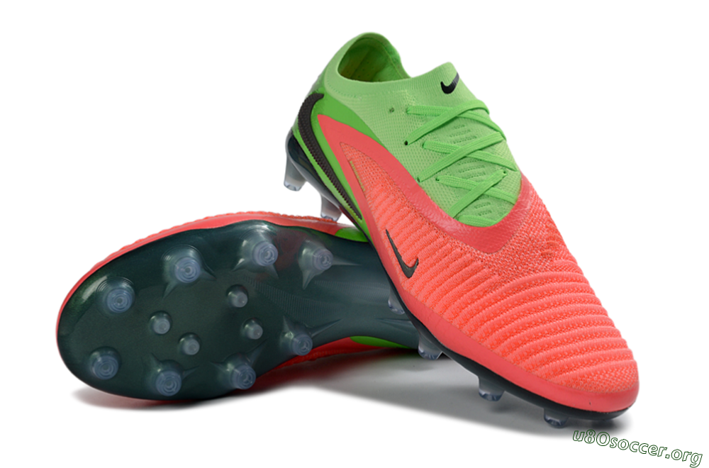 Nike Phantom 6 Elite Low AG Football Boots - Pink/Neon Green/Black 0