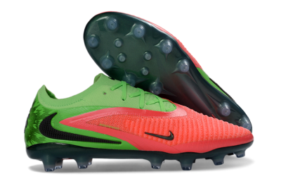 Nike Phantom 6 Elite Low AG Football Boots - Pink/Neon Green/Black