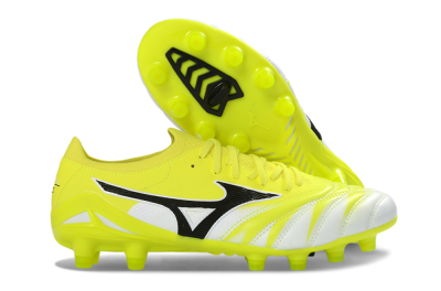 Mizuno Morelia Neo 4 FG Football Boots - Yellow/Vibrant Yellow/Frosty White