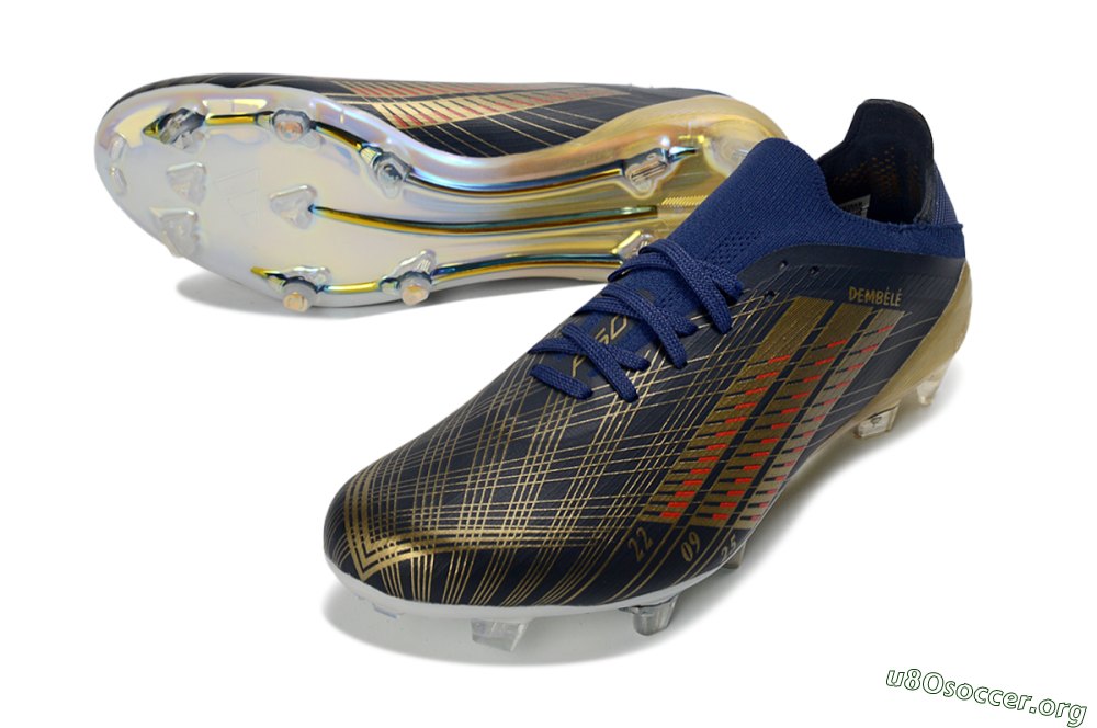 Adidas F50 Elite FG Football Boots - Navy/Gold/Red 0