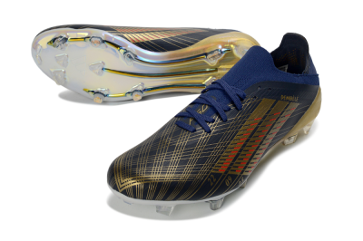 Adidas F50 Elite FG Football Boots - Navy/Gold/Red