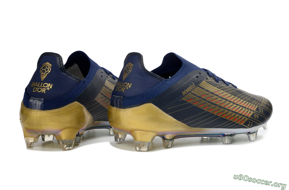 Adidas F50 Elite FG Football Boots - Navy/Gold/Red 6