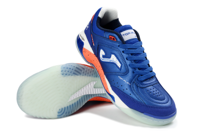 Joma Top Flex IC Football Shoes - Blue/Electric Orange/Deep Blue