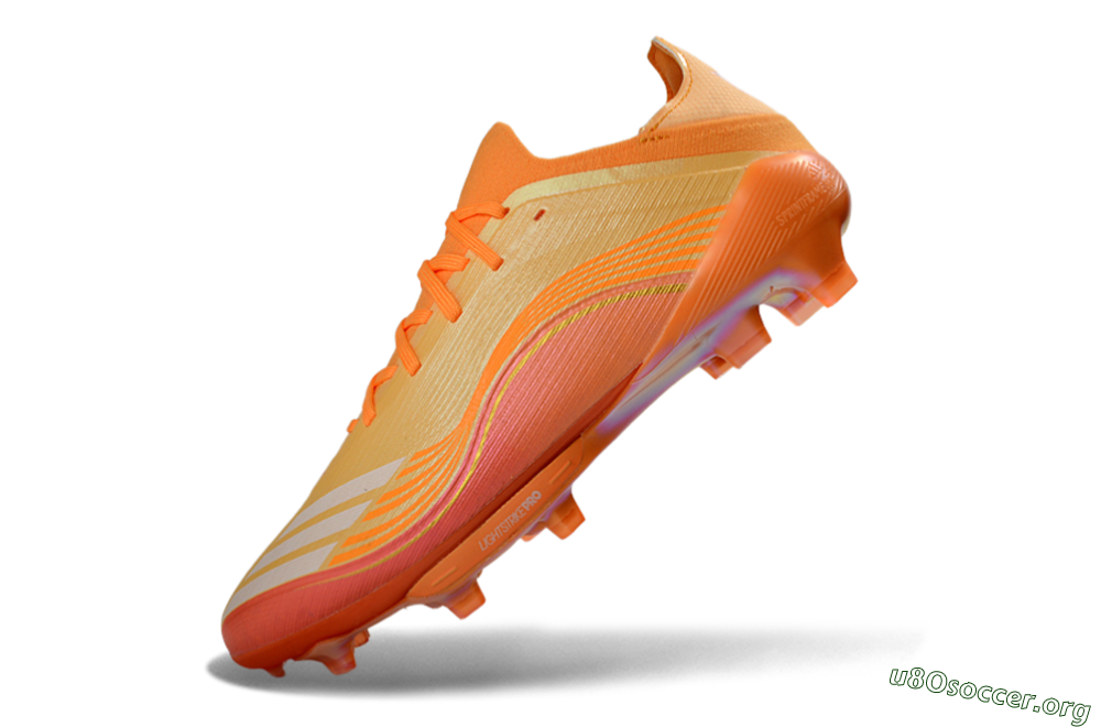 Adidas F50 Elite Lightstrike Pro FG Football Boots - Orange/Sunset Glow/Solar Flare 5