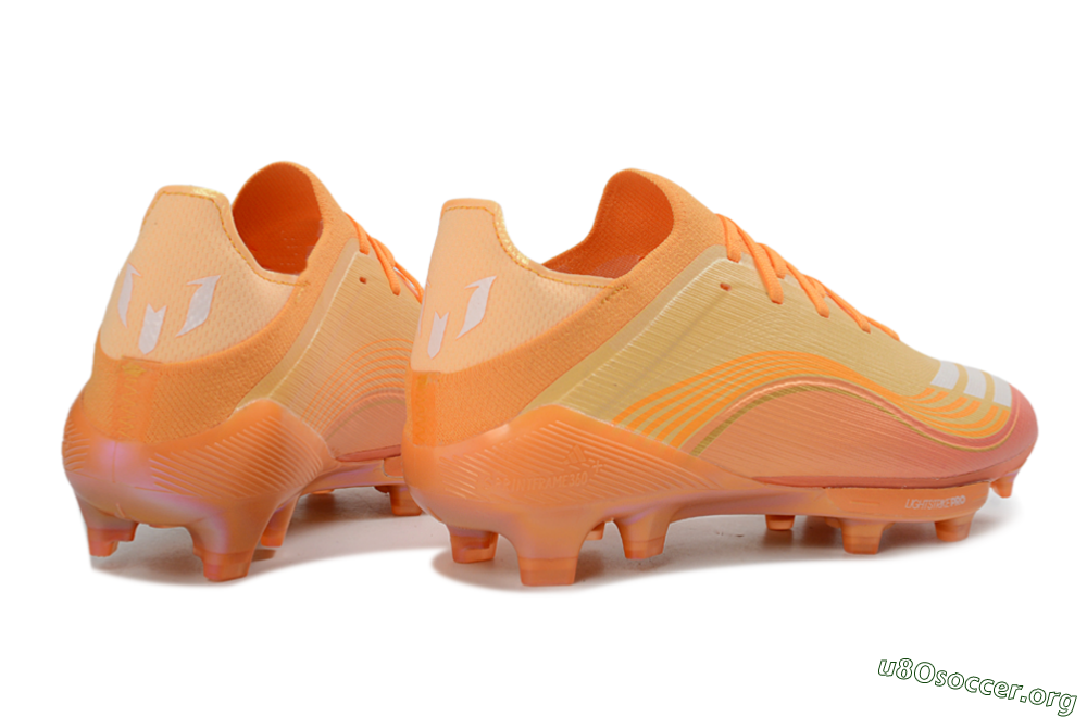Adidas F50 Elite Lightstrike Pro FG Football Boots - Orange/Sunset Glow/Solar Flare 6