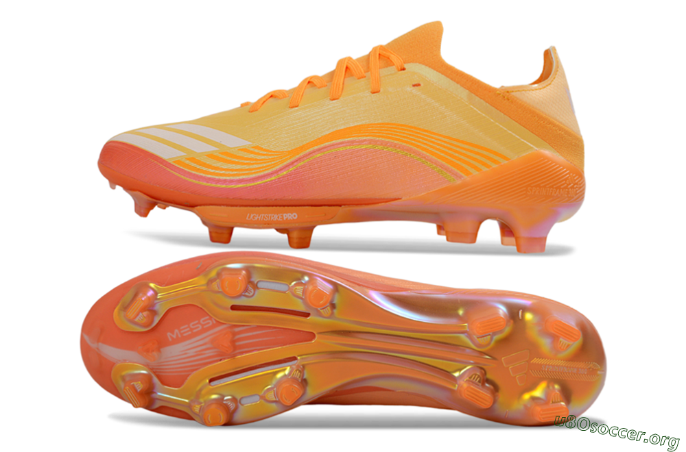 Adidas F50 Elite Lightstrike Pro FG Football Boots - Orange/Sunset Glow/Solar Flare 1