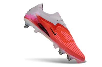 Nike Phantom 6 Elite Low SG Football Boots - Pink/Bright Coral/White
