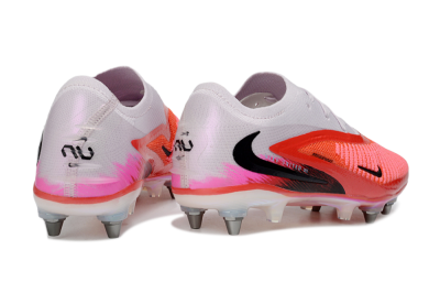 Nike Phantom 6 Elite Low SG Football Boots - Pink/Bright Coral/White