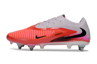 Nike Phantom 6 Elite Low SG Football Boots - Pink/Bright Coral/White