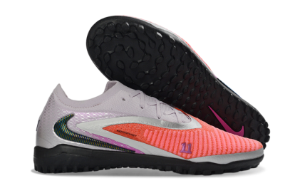 Nike Phantom 6 Elite Low TF Football Shoes - Orange/Vibrant Coral/Soft Lilac