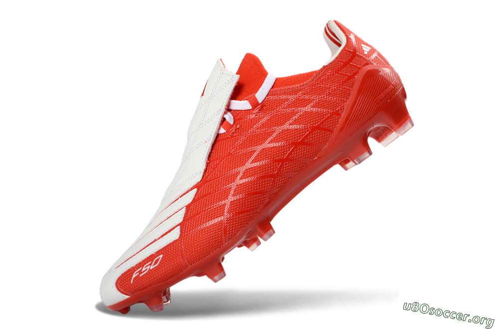 Adidas F50 Elite FG Football Boots - Red/Bright Red/White 5