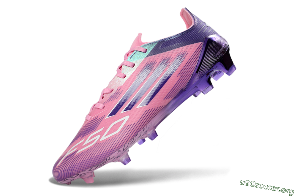 Adidas F50 Elite FG Football Boots - Pink/Vibrant Pink/Deep Purple 5