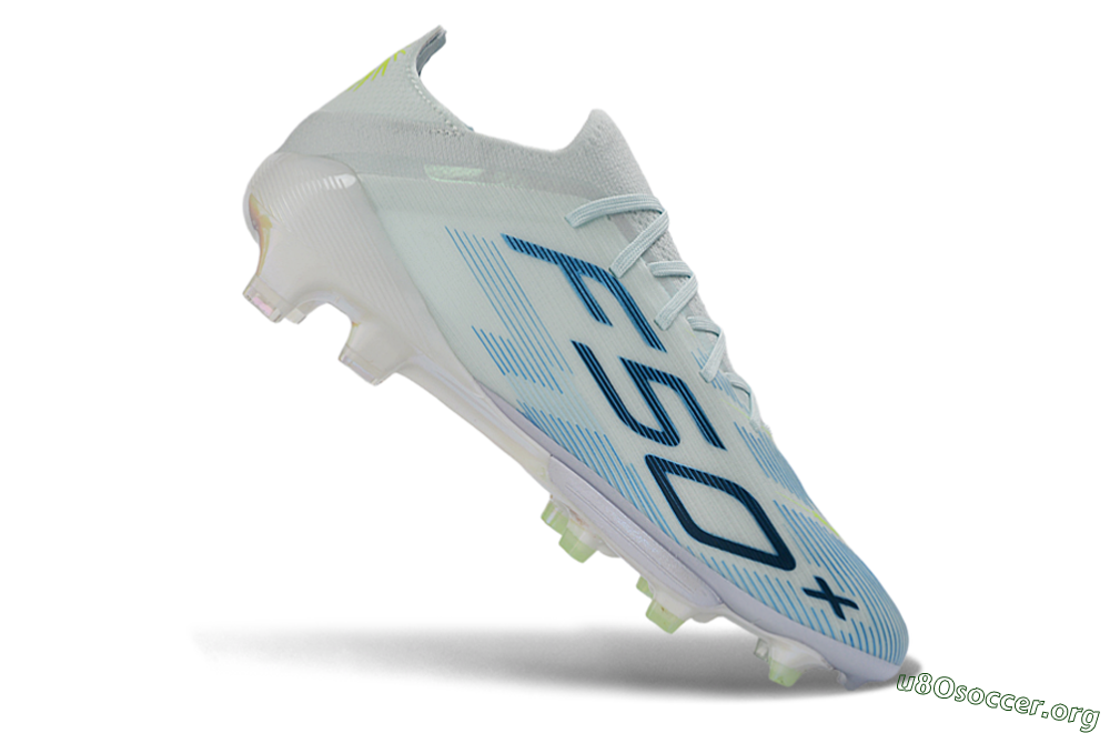 Adidas F50 Elite Lightstrike Pro FG Football Boots - Lightblue/Sky Blue/Iridescent White 4