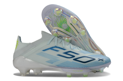 Adidas F50 Elite Lightstrike Pro FG Football Boots - Lightblue/Sky Blue/Iridescent White