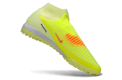 Nike Phantom 6 Elite High TF Football Shoes - Yellow/Electric Neon/Black