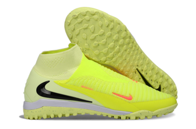 Nike Phantom 6 Elite High TF Football Shoes - Yellow/Electric Neon/Black