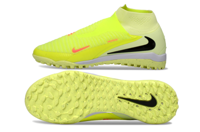 Nike Phantom 6 Elite High TF Football Shoes - Yellow/Electric Neon/Black