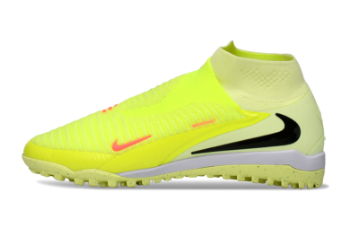 Nike Phantom 6 Elite High TF Football Shoes - Yellow/Electric Neon/Black