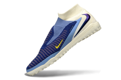 Nike Phantom 6 Elite High TF Football Shoes - Blue/Sky Blue/Dark Navy