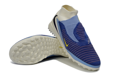 Nike Phantom 6 Elite High TF Football Shoes - Blue/Sky Blue/Dark Navy