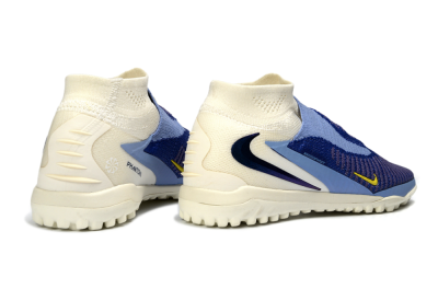 Nike Phantom 6 Elite High TF Football Shoes - Blue/Sky Blue/Dark Navy