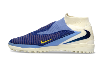 Nike Phantom 6 Elite High TF Football Shoes - Blue/Sky Blue/Dark Navy