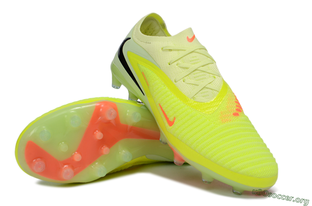 Nike Phantom 6 Elite Low AG Football Boots - Yellow/Fluorescent Yellow/Neon Pink 0