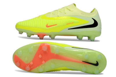 Nike Phantom 6 Elite Low AG Football Boots - Yellow/Fluorescent Yellow/Neon Pink