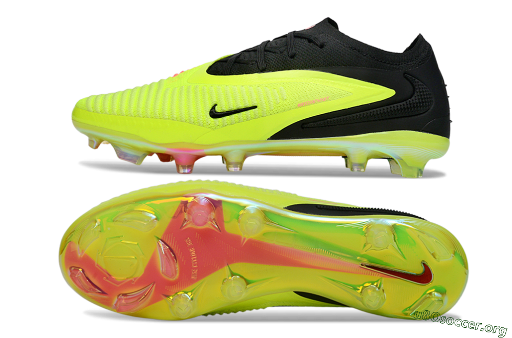 Nike Phantom 6 Elite Low FG Football Boots - Yellow/Electric Yellow/Black 1