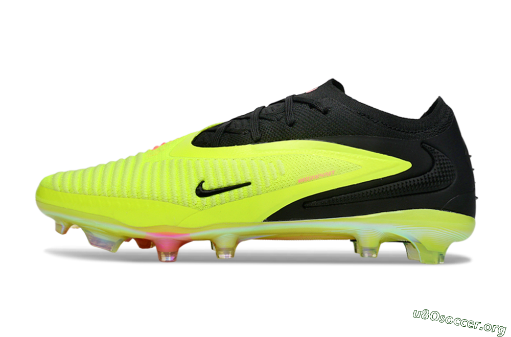 Nike Phantom 6 Elite Low FG Football Boots - Yellow/Electric Yellow/Black 3