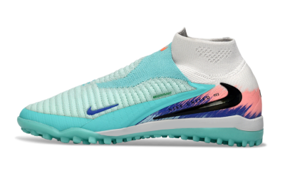 Nike Phantom 6 Elite High TF Football Shoes - Aqua/Coral Splash/Cool Mint