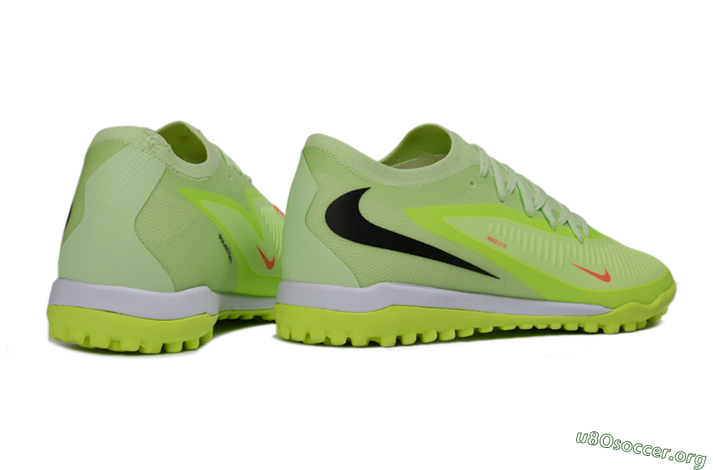 Nike Phantom 6 Elite Low TF Football Shoes - Green/Lime Glow/Neon Orange 6