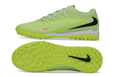 Nike Phantom 6 Elite Low TF Football Shoes - Green/Lime Glow/Neon Orange