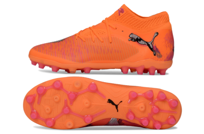 Puma Future 8 Ultimate AG Football Boots - Orange/Neon Coral/Pink Fusion