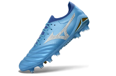 Mizuno Morelia Neo 4 FG Football Boots - Blue/Sky Blue/Sunny Yellow