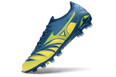 Mizuno Morelia Neo 4 FG Football Boots - Blue/Electric Yellow/Night Sky