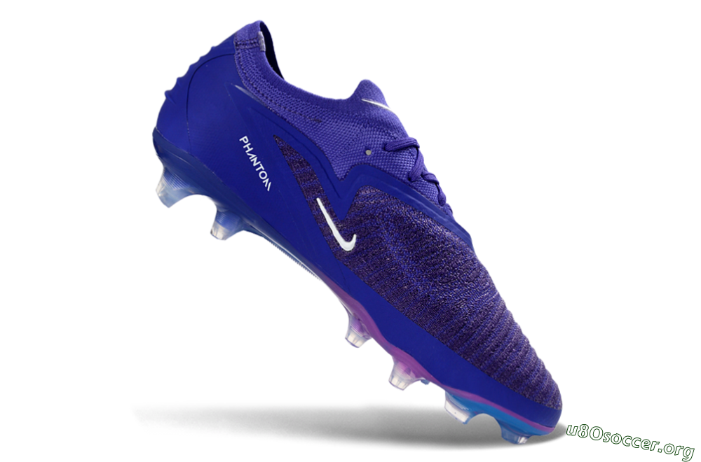 Nike Phantom 6 Elite Low FG Football Boots - Purple/Royal Purple/Electric Blue 4