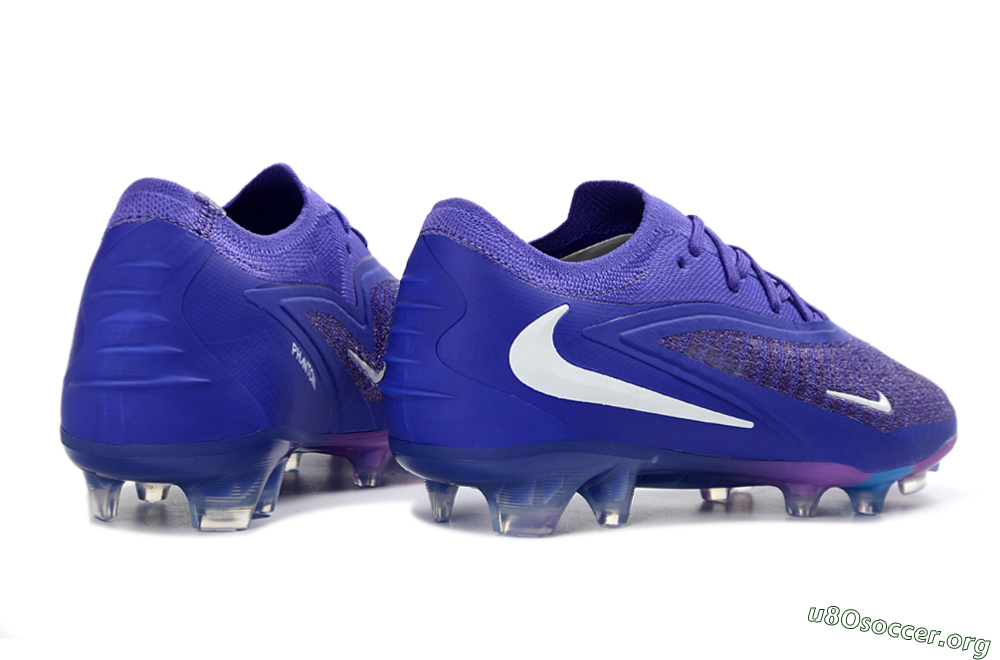 Nike Phantom 6 Elite Low FG Football Boots - Purple/Royal Purple/Electric Blue 6