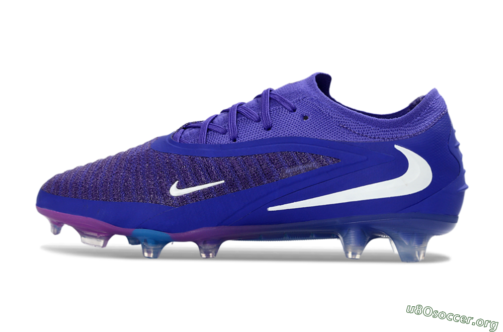 Nike Phantom 6 Elite Low FG Football Boots - Purple/Royal Purple/Electric Blue 3