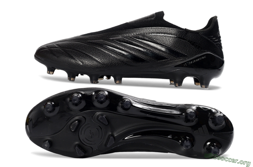 Adidas Copa Pure 3 Elite FG Football Boots - Black/Midnight Black/Onyx Black 1