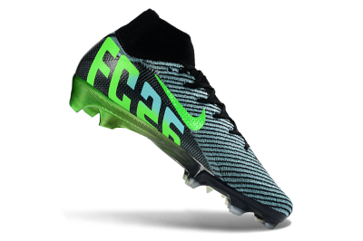 EAFC x Nike Air Zoom Mercurial Superfly 10 Elite FG Football Boots - Black/Neon Green/Blue Shade