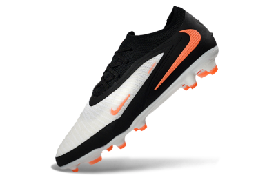 Nike Phantom 6 Elite Low FG Football Boots - Black/Bright Orange/White