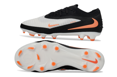Nike Phantom 6 Elite Low FG Football Boots - Black/Bright Orange/White