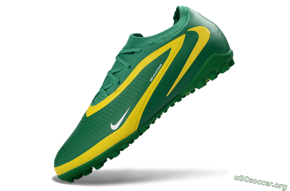 Nike Phantom 6 Elite Low TF Football Shoes - Green/Lime Green/Sunshine Yellow 5