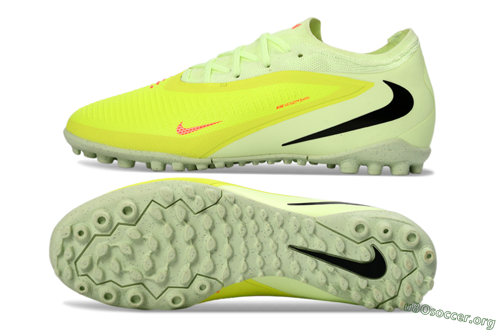 Nike Phantom 6 Elite Low TF Football Shoes - Yellow/Neon Yellow/Frosted Black 1