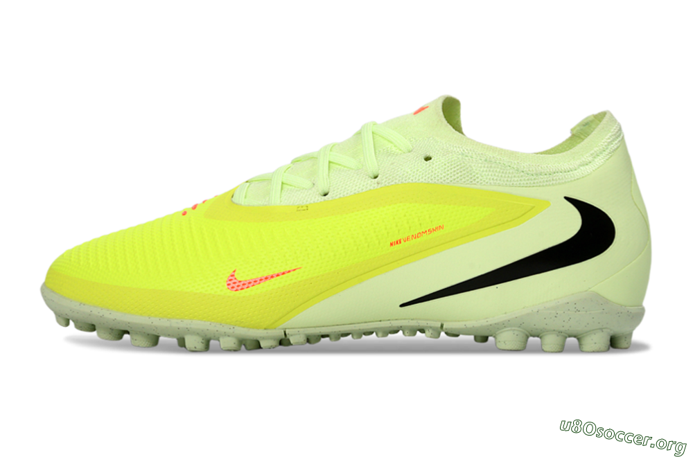 Nike Phantom 6 Elite Low TF Football Shoes - Yellow/Neon Yellow/Frosted Black 3