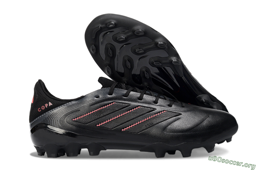 Adidas Copa Pure 3 Elite AG Football Boots - Black/Crimson Accent/Clean Strike 2
