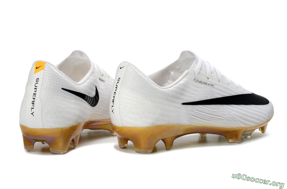 Nike Air Zoom Mercurial Superfly 11 FG Football Boots - White/Iridescent Yellow/Black 6